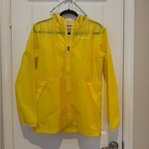 Columbia Youth XL Yellow Raincoat